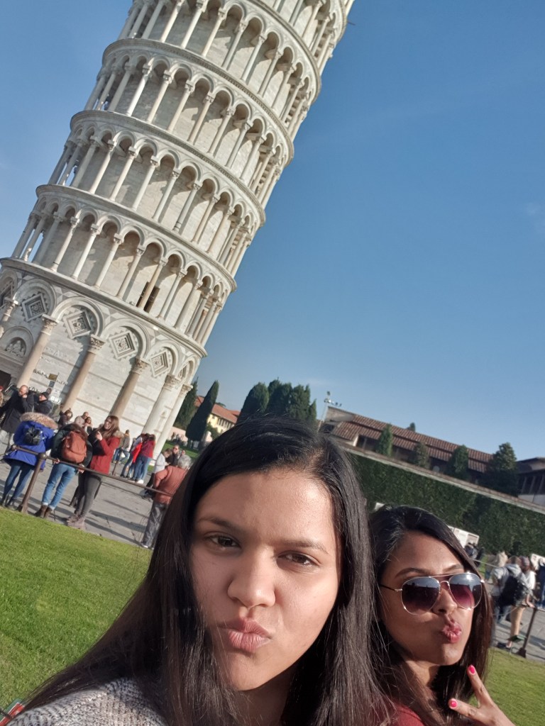 Leaning tower of Pisa, Italy, tourist